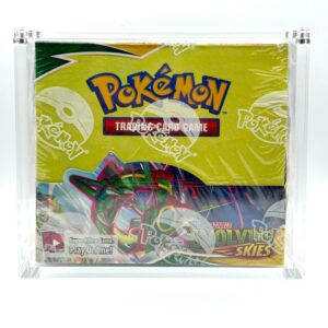 Pokemon / Evolving Skies Display / Englisch / OVP / Sealed / +Acryl Case